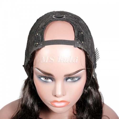Virgin Human Hair Body Wave U Part Wigs | Human Hair Wig | Lace Front